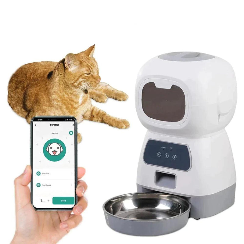 Alimentador Automático para Cães e Gatos - H-MIX