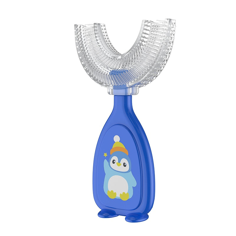Escova de dentes infantil - em formato de U - H-MIX