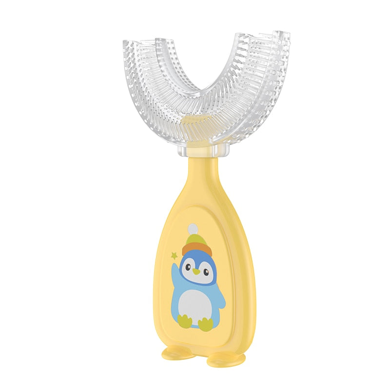 Escova de dentes infantil - em formato de U - H-MIX